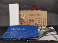 Anthropologie, Nordstrom, and Sur La Shopping Bags