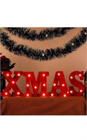 ($31) Christmas LED Letter Lights Sign