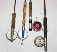 Fly Rods and Reels (4); Shakespeare; Rainbow Reel