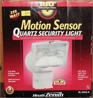 lot to include motion sensor quartz security