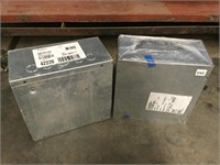Pair Screw cover pull boxes