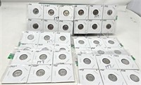 36 Mercury Dimes