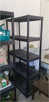 Two Five Shelf Storage Racks