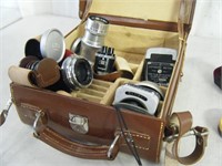 Vintage Carl Zeiss photography lenses, accessories