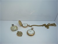 4 count Vintage locket watch