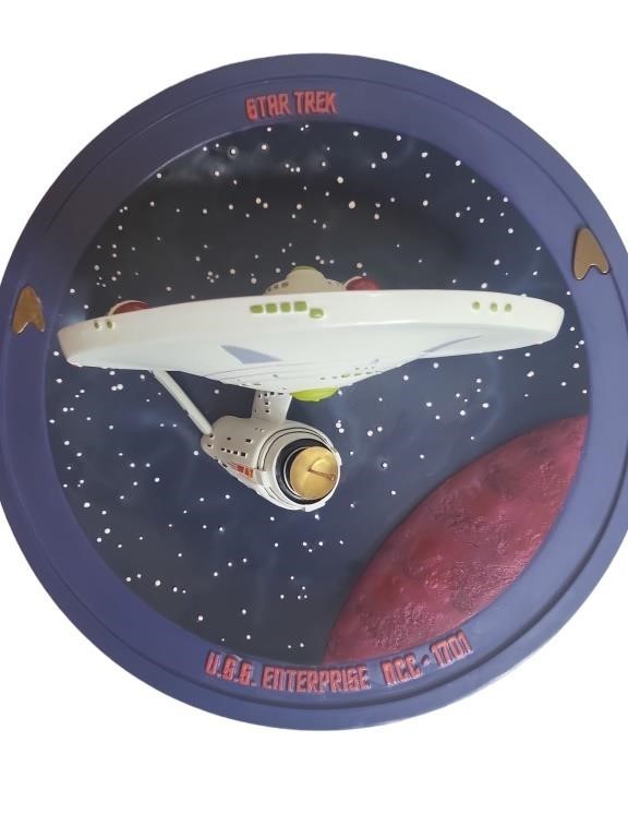 Star Trek Ships of the Galaxy Collectible 3D Plate