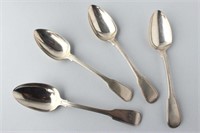 Set three George III Sterling Silver Table Spoons