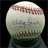 Whitey Ford New York Yankees Signed Baseball