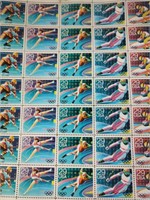 2 Uncirculated Sheets of Stamps 1992 Winter