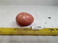 Beautiful Agate Alabaster Egg
