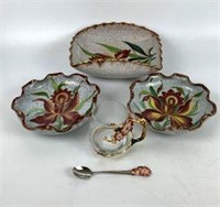Hand Painted Decorative Bowls & RoRo Cup