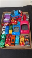 Group of toys cars