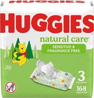 Sealed - Huggies Natural Care Fragrance Free Baby