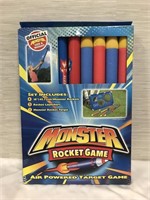 Monster Foam Rocket Air Power Target Game