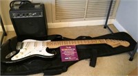 Fender Starcaster elect guitar &SP-10 amp