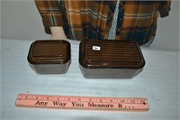 Set of 2 PYREX Refrigerator Dishes
