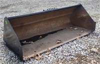 "72" Quick Attach Skid Steer Bucket