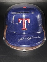 Autographed w/ COA Ivan Rodriguez Texas Ranger Hat