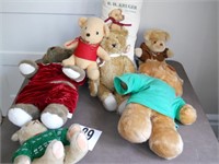 Vintage Teddy Bear Lot & Winnie the Pooh