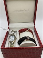 COLDWATER CREEK WATCH WITH CHANGEABLE BANDS