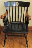 NICHOLS & STONE WINDSOR STYLE ARM CHAIR WITH