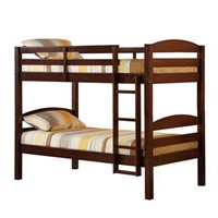 TWIN OVER TWIN BUNK BED (NOT ASSEMBLED)