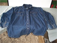 Men's Heavy Denim Shirt 2XLT