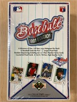 1991 UPPER DECK BASEBALL WAX BOX