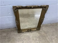 Vtg. Gilt Framed Mirror