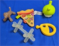(5) Assorted Designed Teethers