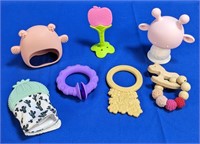 (7) Assorted Designed Teethers