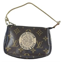 LOUIS VUITTON BROWN MONOGRAM MINI ACCESSORY BAG