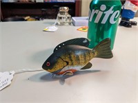 Handcrafted Red Belly Perch Fish Decoy