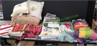 Crochet Blanket, Scarves, Throw Pillows & More