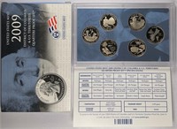 2009 Clad Proof Quarters