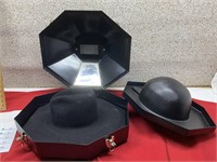 Rodeo King Black Cowboy Hat with case