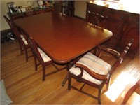 3 pc mahogany dining room suit