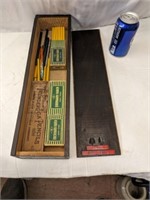 Dovetailed Box w/ Vintage Pencils