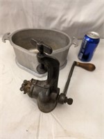 Guardian Ware Pan and Vintage Universal Grinder