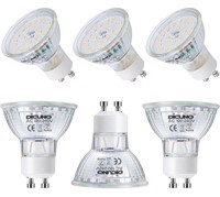 ($30) DiCUNO GU10 LED Bulb, 60W Halogen Equ