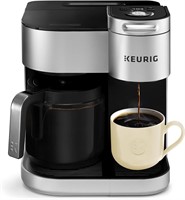 $189  Keurig K-Duo Refurbished Coffee Maker, Silve