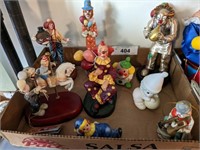 ASSORTED CLOWN FIGURINES