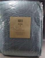 ADELE PICK STITCH QUILT LARGE 106" BY 92" NEW
