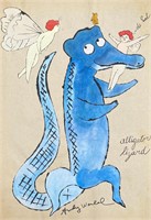 Andy Warhol  Alligator Lizard  Replica Reprint