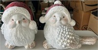 D - PAIR OF CHRISTMAS FIGURINES (G58)