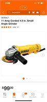 Dewalt angle grinder