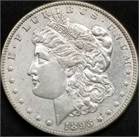 1893-P US Morgan Silver Dollar High Grade Key