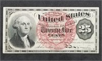 US Fractional Currency 25-Cents, 4th Issue Nice