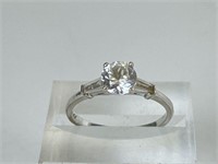 14k White Gold Ring