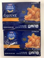 2x Mac & Cheese Deluxe Rich & Creamy Cheddar